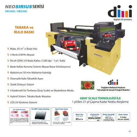 Dilli NEOSIRIUS Serisi HB1600