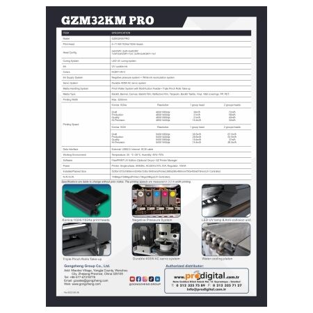 Gongzheng GZM3200KM PRO