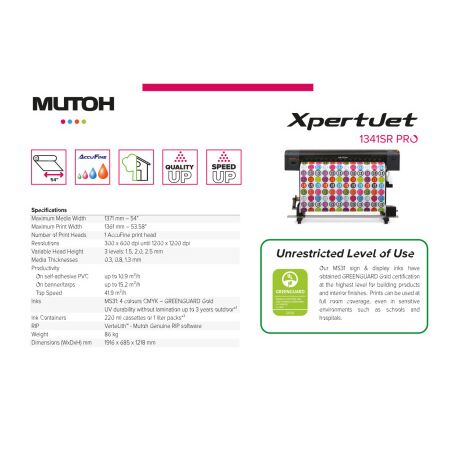 Mutoh XpertJet 1341SR Pro