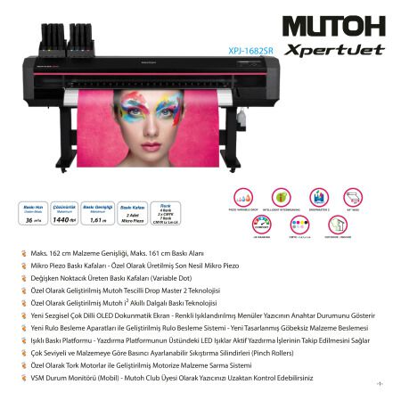 Mutoh XpertJet XPJ-1682SR