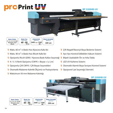 ProPrint UV BP 2500HB-UV