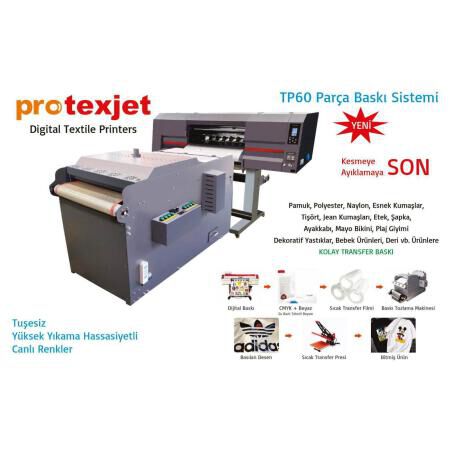 Protexjet TP60 Dijital Tekstil Toz Transfer Baskı Makinesi 